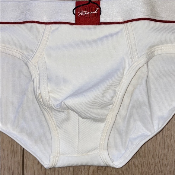 TEAMM8 MVP Ribbed Cotton Blend Fly-Front Briefs - Picture 7 of 8
